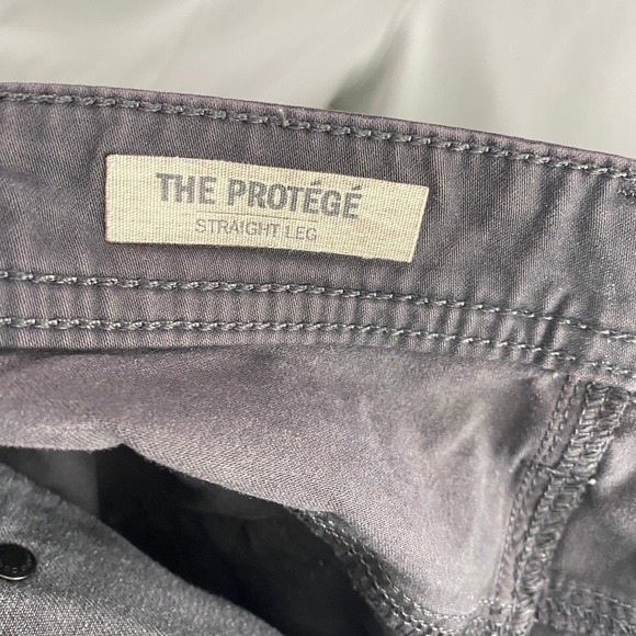AG Adriano Goldschmied Men's The Protégé Straight-Leg Gray Jeans Size 34x34 - Picture 3 of 7